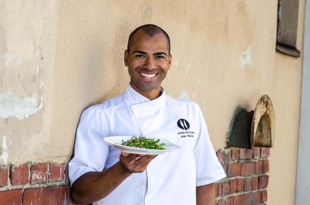 Chef Alex Nurmi in action 3